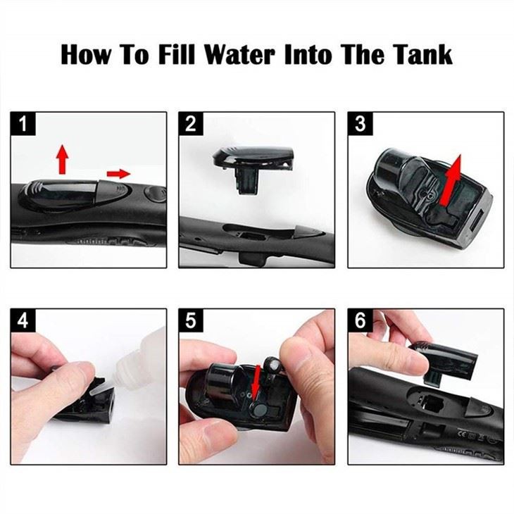 Steam Hair Straightener Με δοχείο νερού